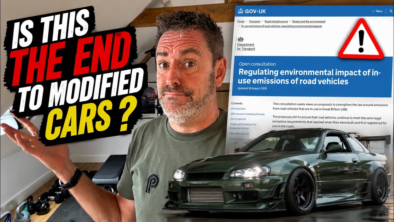 Is THIS the End of Car Tuning in the UK ? Government Wants to Change the Law !