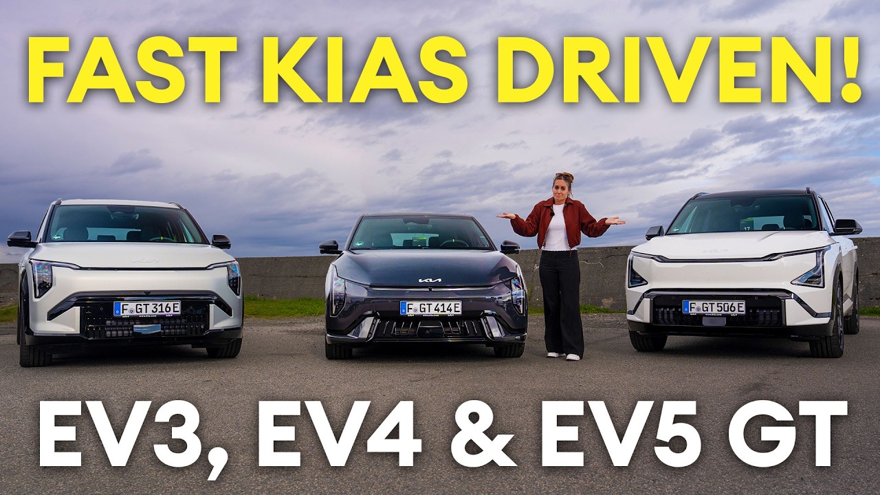 NEW Kia EV4 GT DRIVEN! – Plus Kia EV3 GT and EV5 GT!