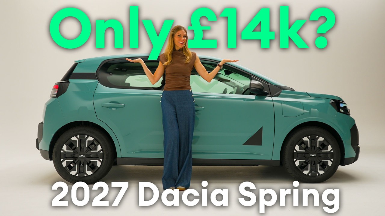 Are CHEAP EVs getting good? NEW Dacia Spring Revealed!
