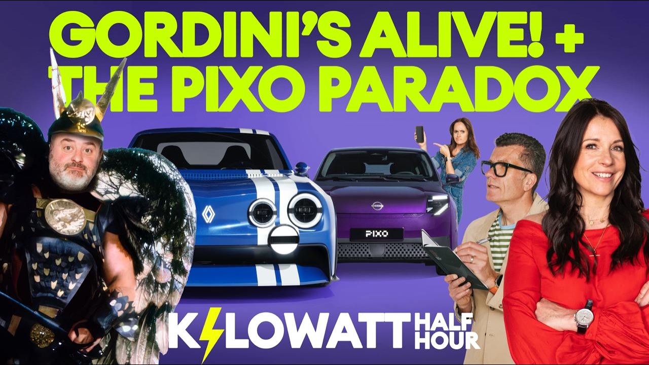 Kilowatt Half Hour Ep 125: Gordini’s Alive! and the Pixo paradox.