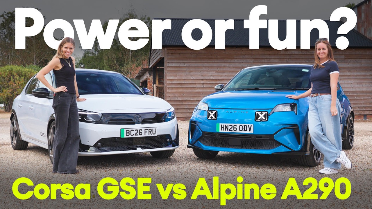 Vauxhall Corsa GSE vs Alpine A290: Which Electric Hot Hatch Is BEST?