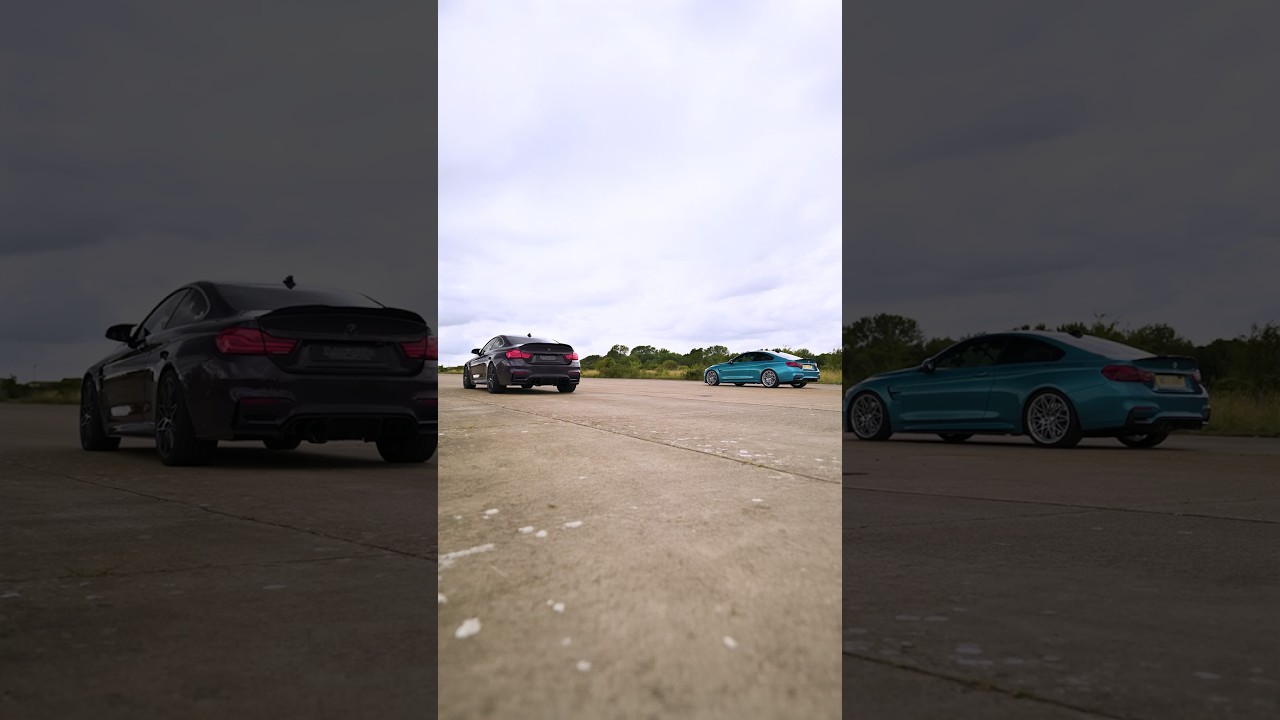 Tuned BMW 435D vs BMW M4 Competition!