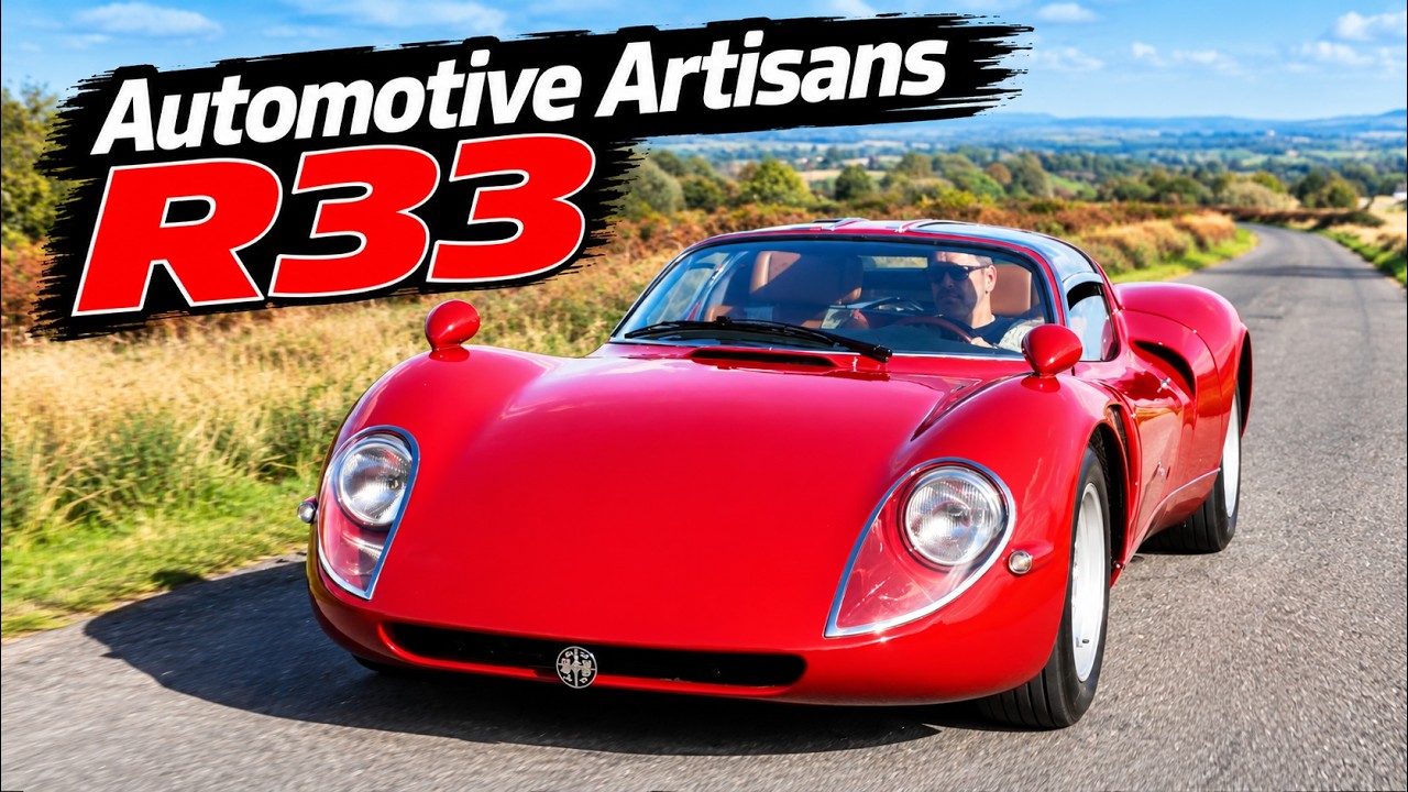 Automotive Artisans R33 – Driving The Most Beautiful Car In The WORLD !