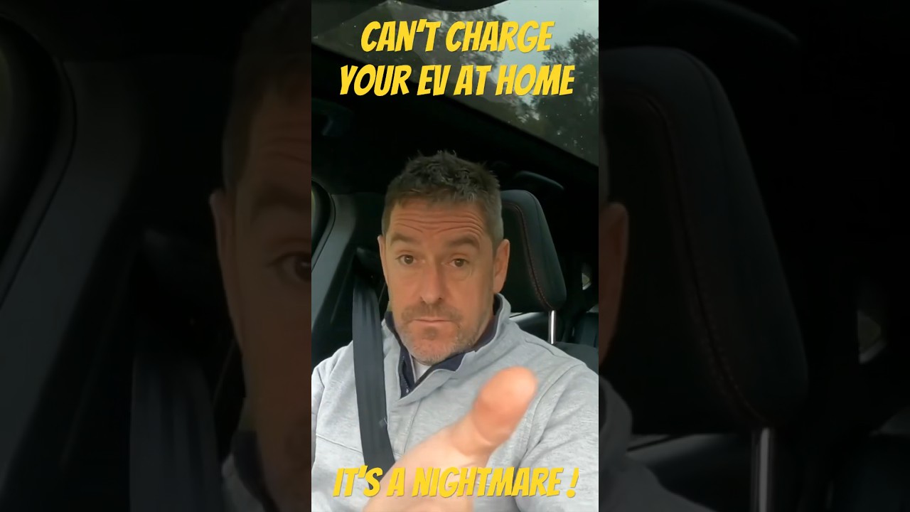 If you can’t charge at home then living with an EV is a nightmare! #shorts #electriccars #petrolped