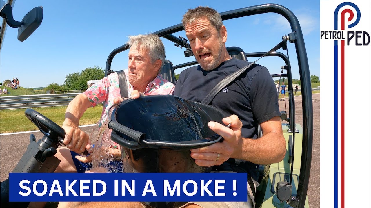 We got SOAKED in a MOKE ! – With Tiff Needell, Paul Swift and James Hedley | 4K