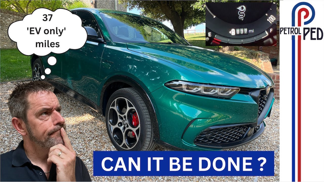 Alfa Romeo Tonale PHEV – EV Range Test – Is 37 miles possible ? | 4K