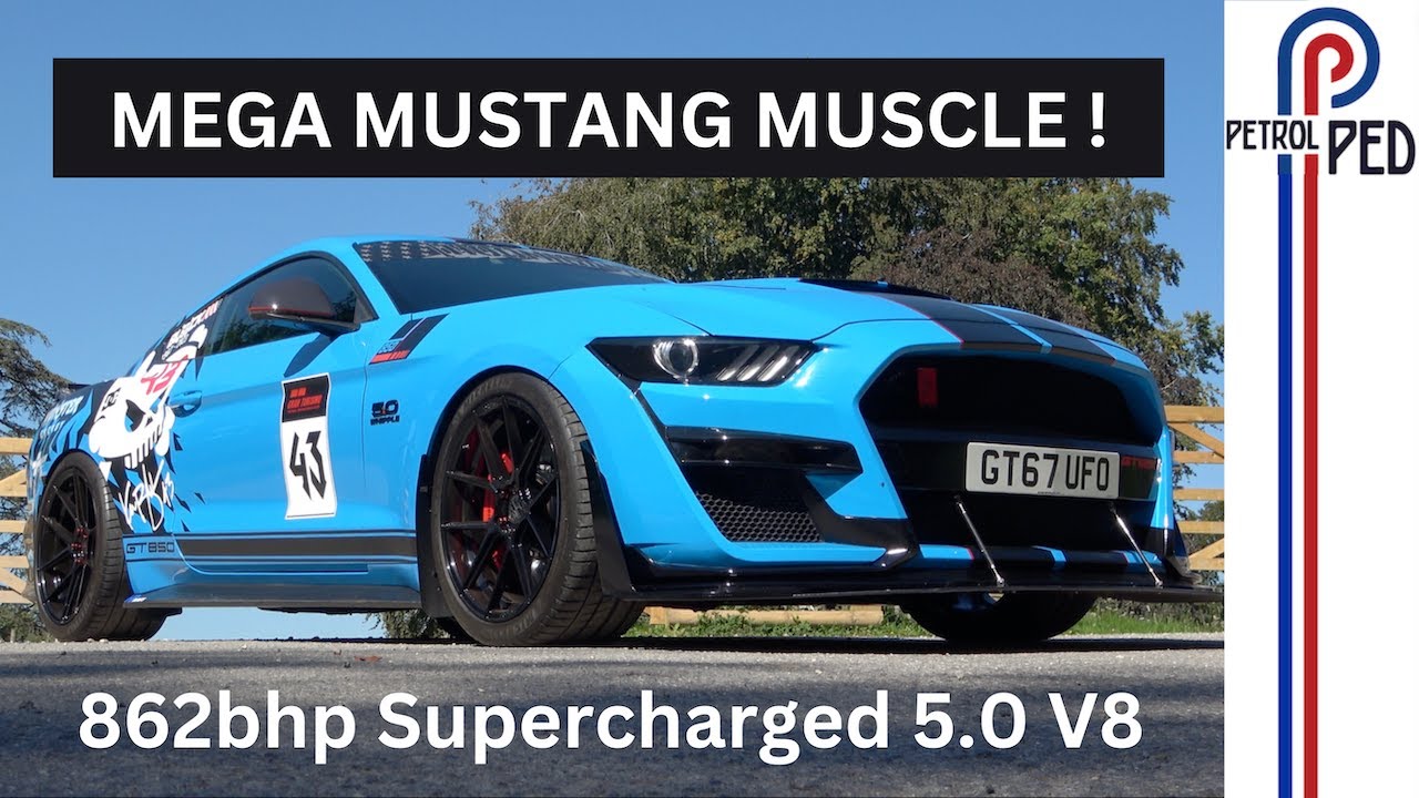 Will this 862bhp Supercharged Mustang try and kill me ? (LOUDEST CAR EVER !) – 4K