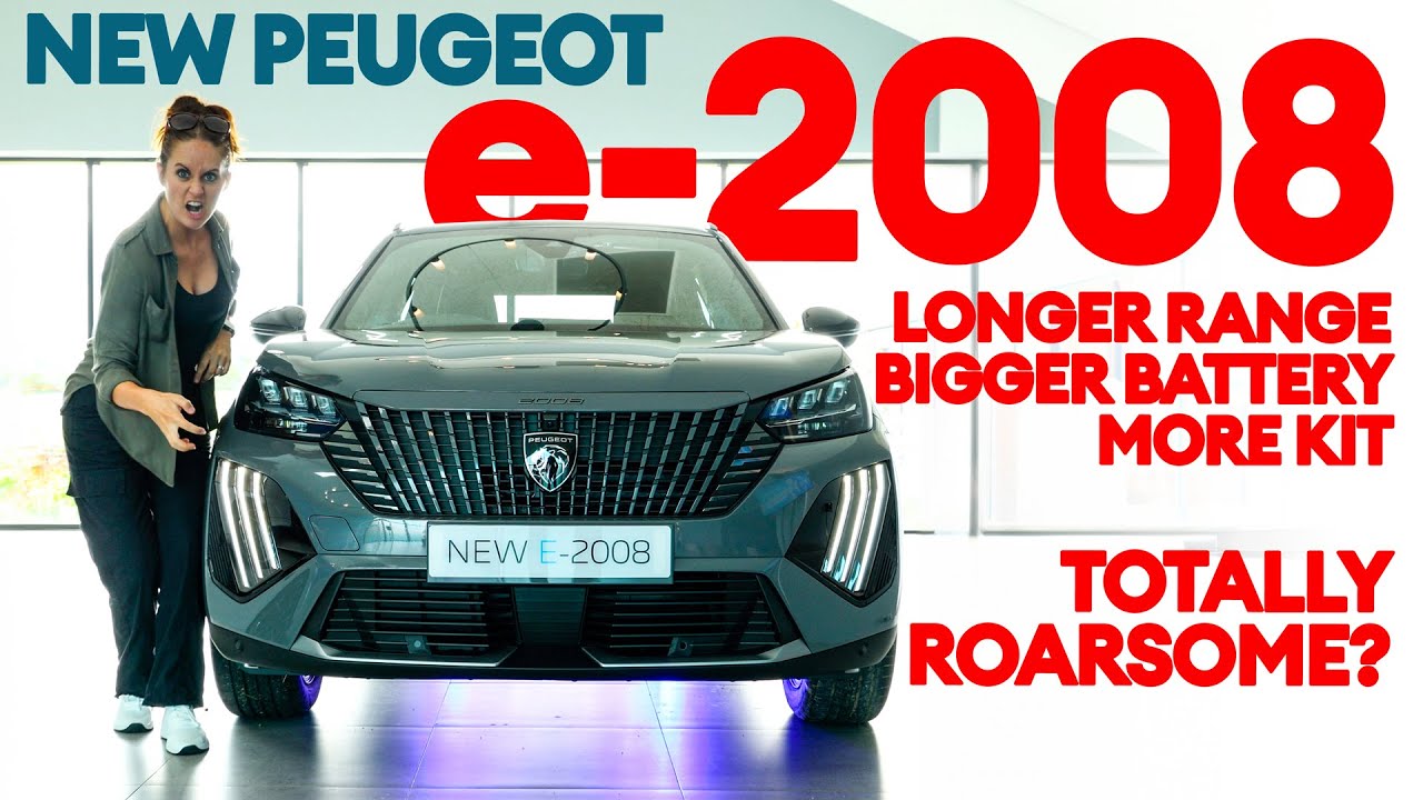 WHAT’S NEW ? Peugeot e-2008 all electric SUV – ALL the key improvements