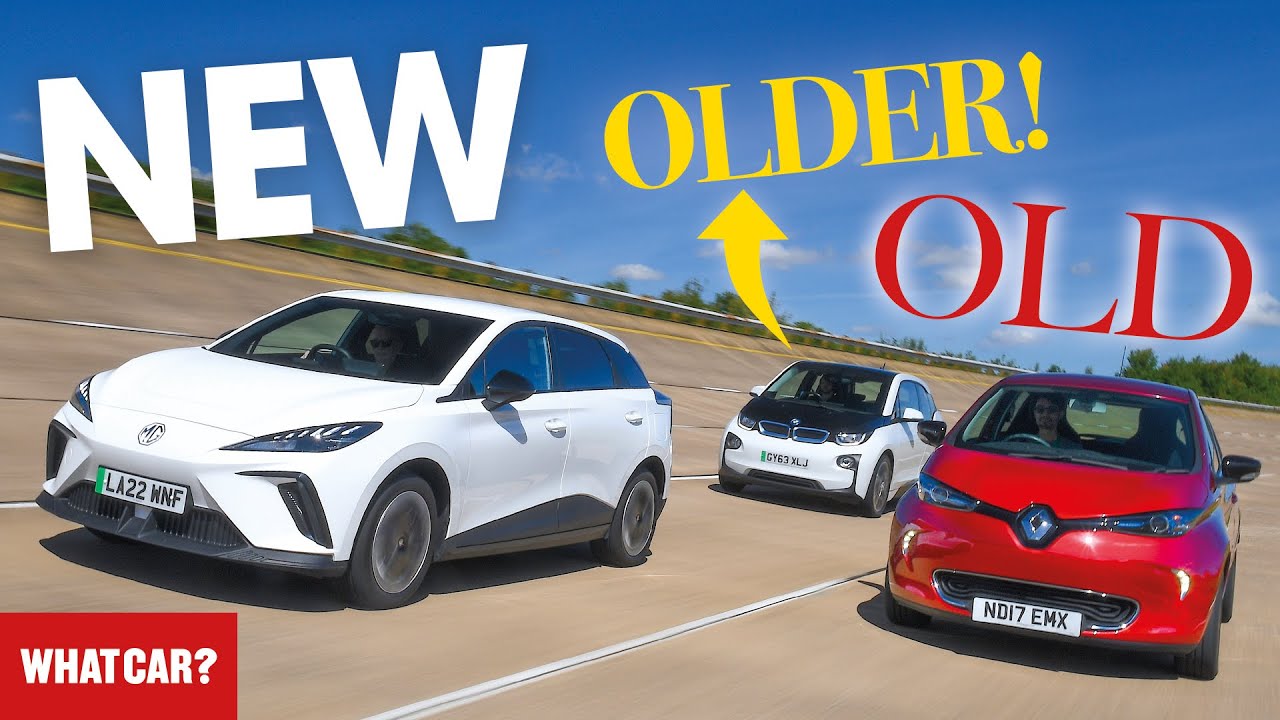NEW Electric car vs OLD electric car (vs OLDER EV!!) – are new EVs REALLY better? | What Car?