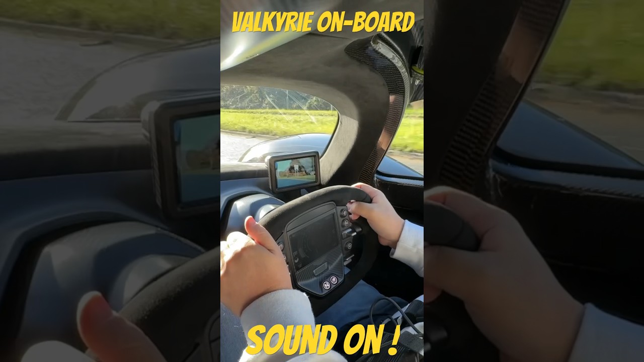 Aston Martin Valkyrie Acceleration – What a noise 🤯🔥 #shorts #petrolped #astonmartinvalkyrie