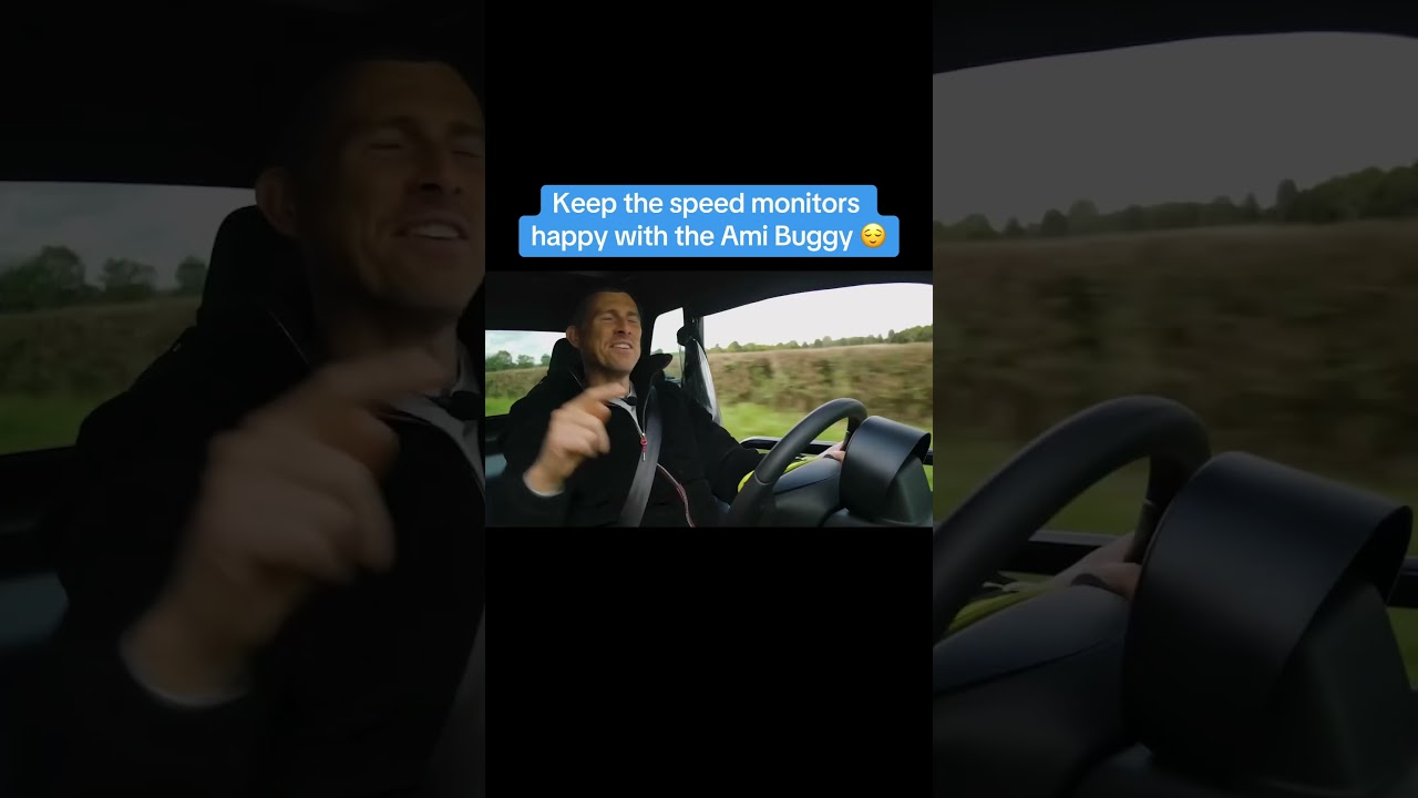 Smiley faces all-round with the Ami Buggy!