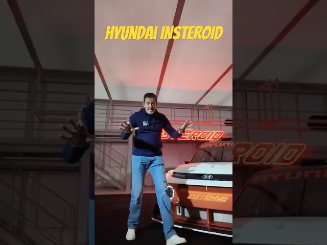 Introducing the all new Hyundai INSTEROID design concept. This is not an April Fool 😜 #shorts